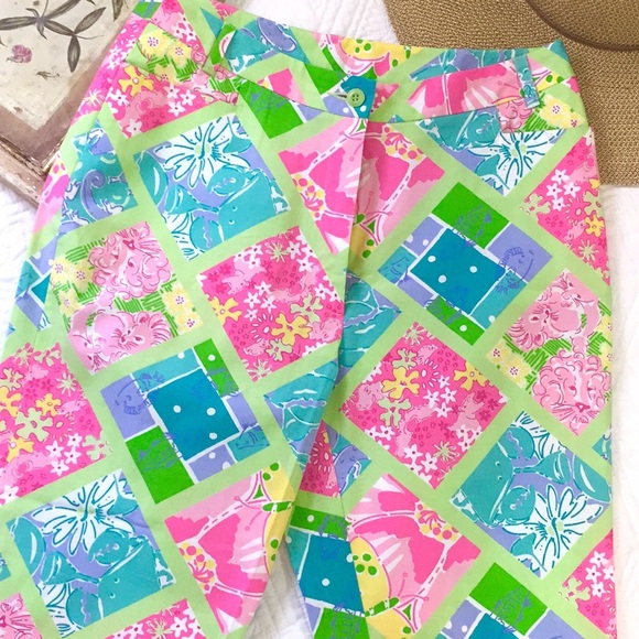 Lilly Pulitzer Pants in Surf and Patch - Picture 9 of 12